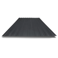 Профнастил С20 0,3 мм темно серый RAL 7024 1м