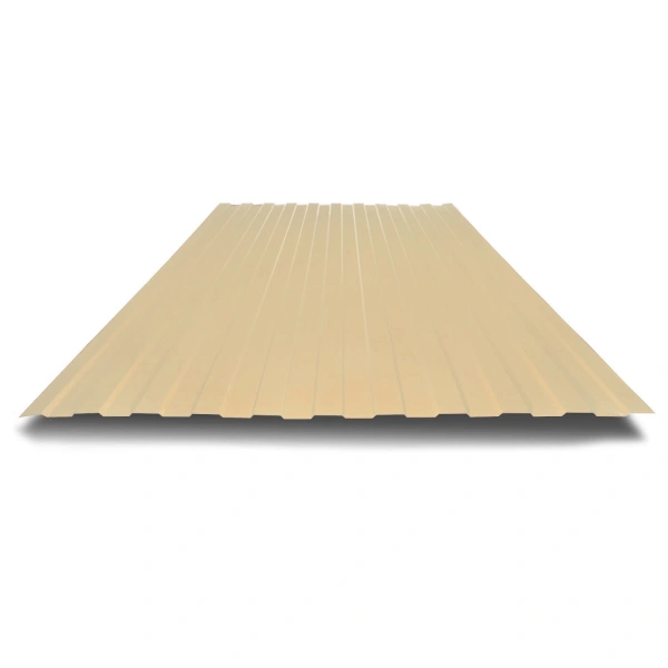 Профнастил С20 0,3 мм слоновая кость RAL 1014 1м